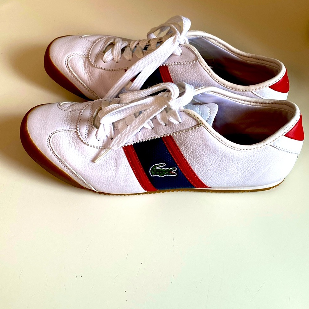 Lacoste Shoes Lace Up Sneakers Men Size 8